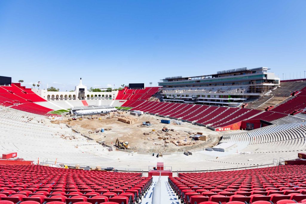 Renovation Live Feed - Los Angeles Coliseum