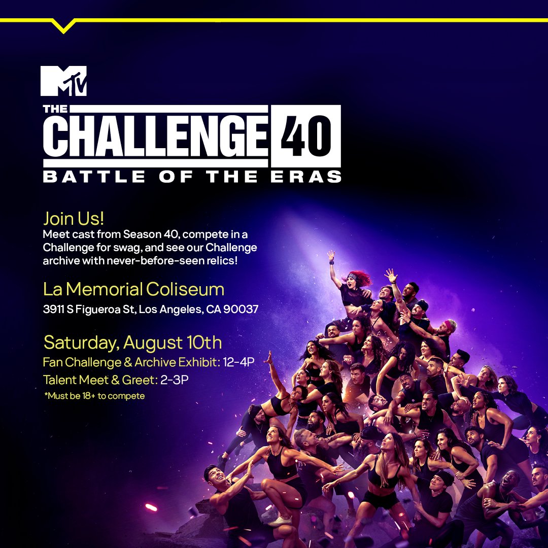 The Challenge 40 Battle Of The Eras Live